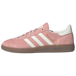 Adidas Originals Кроссовки для скейтбординга HANDBALL SPEZIAL, низкие, унисекс, розовые, белые