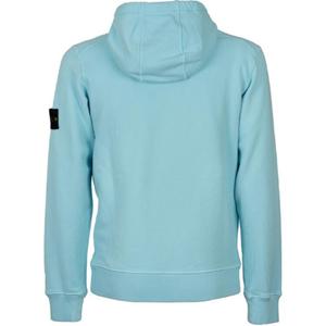 Толстовка мужская небесно-голубая Stone Island, голубой