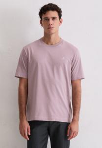 Футболка Marc O'Polo SHORT SLEEVE LOGO PRINT CREWNECK, Violet Mauve/Purple