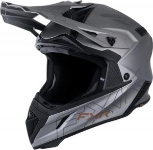 Шлем FXR Helium Prime, Titanium/Kash