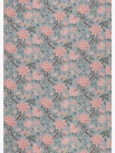 Индивидуальные гобеленовые шторы с цветочным узором из шенилла Laura Ashley, Blush