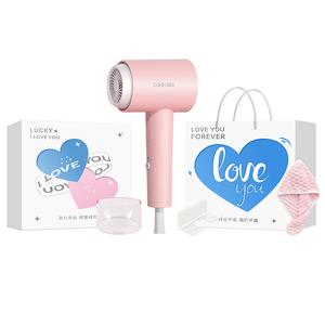 Фен термостатический и быстросохнущий холодный и горячий воздух низкая мощность складной уход за волосами маленький портативный kf-3152a CONFU