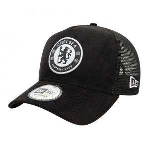 New Era Черная бейсболка из полиэстера для мужчин