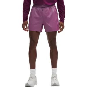 Шорты Pace Breaker Lululemon, shiny/gemstone красный/fntn/jwmg