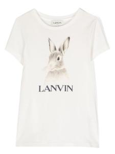 Lanvin Enfant футболка Botanica с принтом, белый