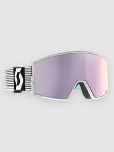 Очки для сноуборда Scott React White/Mint Green Goggle, amp lavender chrome s3