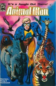 Animal Man Comic Book September 1988 No.1 (DC Comics)