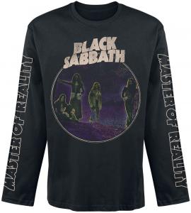 Рубашка с длинными рукавами Black Sabbath Master of Reality Photo, черный