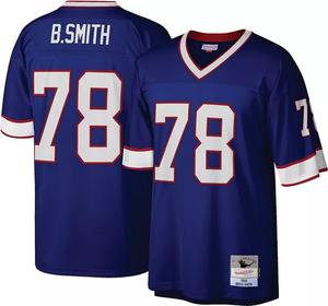 Мужская майка Mitchell & Ness Buffalo Bills Bruce Smith #78 1990 года.
