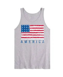 Мужская майка без рукавов с американским флагом AIRWAVES, серый