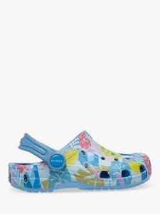Детские классические клоги Stitch Crocs, Blue/Multi