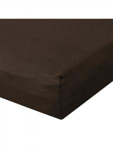 Простыня BettwarenShop, цвет cacao