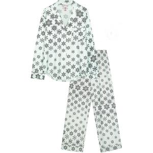 Victoria's Secret Женский пижамный комплект зеленый