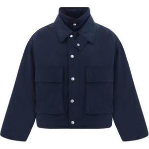 Куртка мужская темно-синяя Bottega Veneta, темно-синий