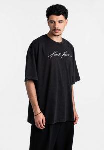 Принт на футболке Autograph Boxy Karl Kani, черный