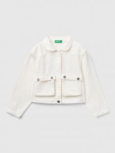 Куртка Benetton, кремовый