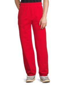 Спортивные брюки из хлопкового джерси RTA, красный