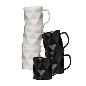 Набор из 6 черно-белых кружек Tekia, 400 мл Ritzenhoff Breker, черный/белый