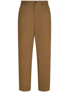 Прямые брюки DOLCE & GABBANA, коричневый