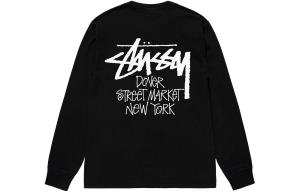 Футболка Stussy унисекс, цвет Black