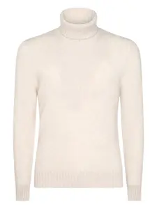 Свитер с высоким воротником Piacenza Cashmere, нейтральный