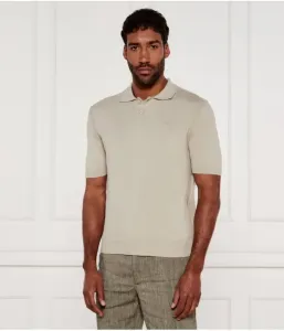 Поло Asac_P regular fit Boss Orange, бежевый