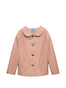 Куртка из наппа-метиса Prada, оранжевый