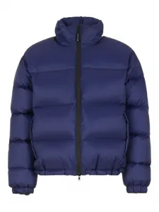 Стеганая куртка в двух тонах Marni, синий