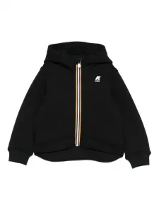 Толстовка на молнии с капюшоном Il Gufo, черный