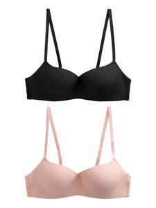 Бюстгальтер-балконет Next, цвет Rose/Black