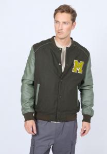 Куртка-бомбер COLLEGE Mustang, оливковый