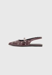 Балетки с открытой пяткой ONLAURA ONLY SHOES, бордовый