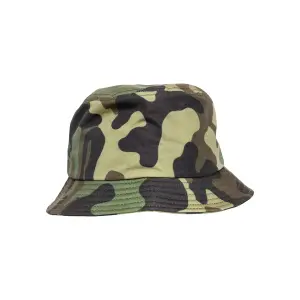 Flexfit Flex Кепка " Flexfit Bucket Hat Camo Bucket Hat", зеленый