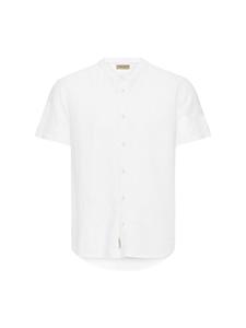 BLEND Рубашка на пуговицах 'BHLiam' в белом цвете, Regular fit