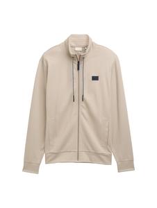 Худи с капюшоном на молнии TOM TAILOR, Light brown