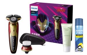 Поворотная бритва MVL9998 Marvel Hero Iron Man высококлассная моющаяся смарт-бритва для всего тела PHILIPS