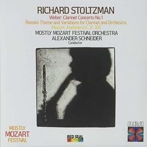 CD диск Rossini / Mozart / Stoltzman / Schneider: Clarinet Cto No 1