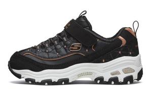 Кроссовки детские серии D"LITES GS Low-top Black/Rose Gold Skechers