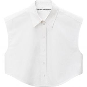 Рубашка SS25 женская Alexander Wang, белый