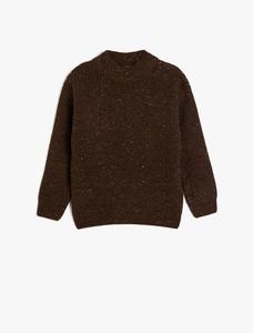 Свитер Koton, темно-коричневый