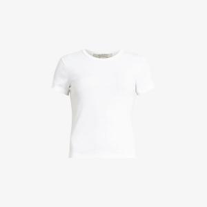 Футболка Allsaints Stevie облегающего кроя, белый