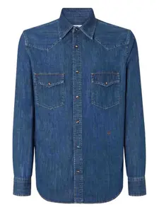 Джинсовая рубашка на пуговицах JACOB COHEN, синий