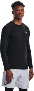 Under Armour мужская футболка ColdGear Armour Fitted Crew, Black (001)/White