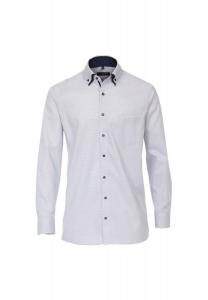 Мужская деловая рубашка, простого и комфортного кроя CASAMODA, цвет Mittelblau