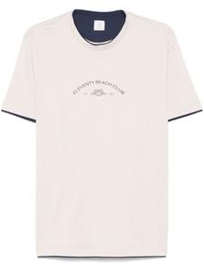 Eleventy футболка с логотипом, нейтральный цвет