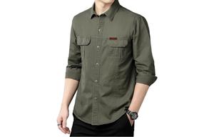 Мужская рубашка JEEP SPIRIT, зеленый
