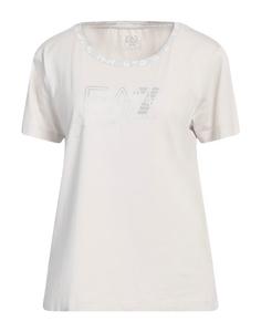 Футболка Ea7, кремовый