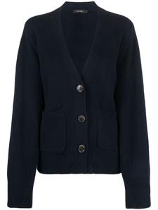 Lisa Yang кардиган Danni с V-образным вырезом, синий