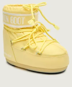 Утепленные зимние ботинки Icon Low из нейлона Moon Boot, желтый