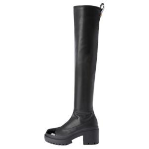Женские сапоги Avela Stretch Thigh 70 мм Giuseppe Zanotti, Black